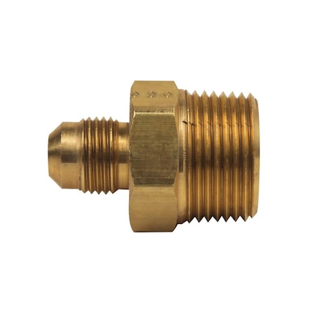Thrifco Plumbing No. 48 3/8 Inch x 3/4 Inch Brass Flare MIP Adapter 9448016